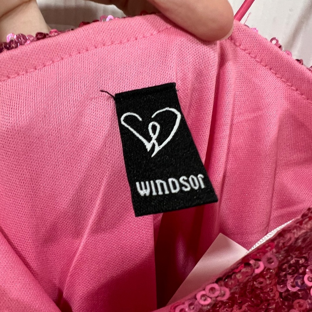 Party pink mini  dress